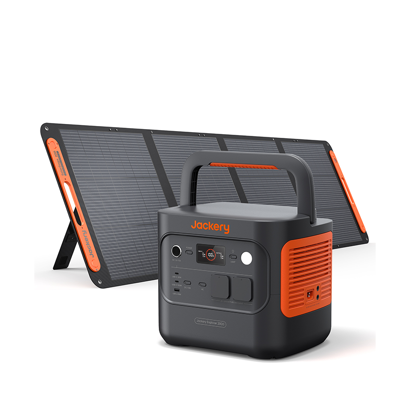 Jackery Explorer 2000 v2 compact LiFePO4 power station with 2042 Wh and 2200 W
