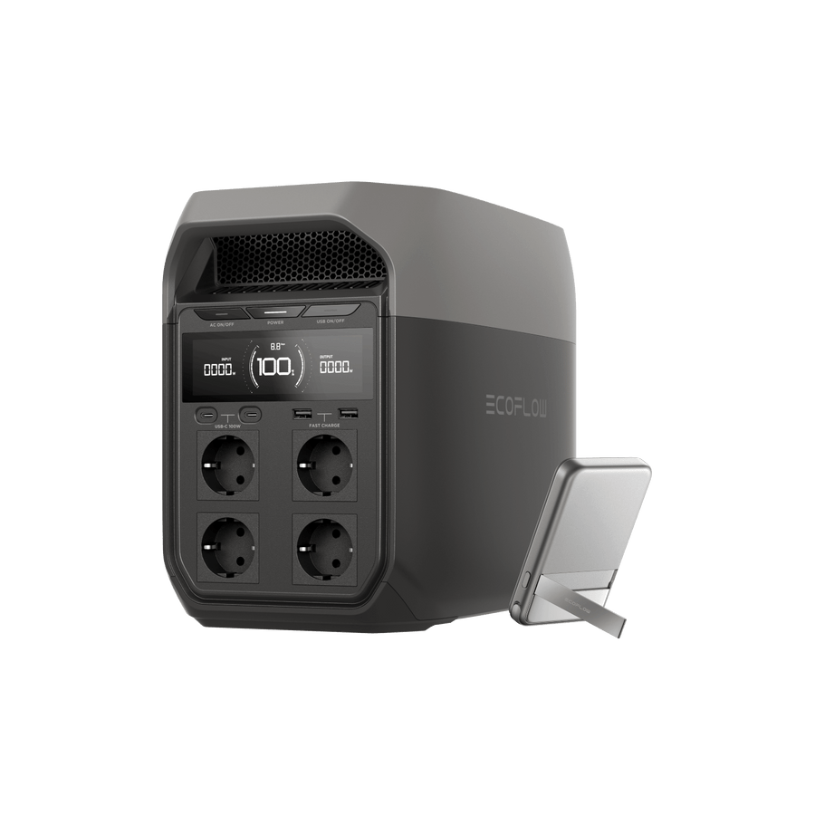 EcoFlow DELTA 3 Plus portable power station with X-Boost technology up to 3600 W
