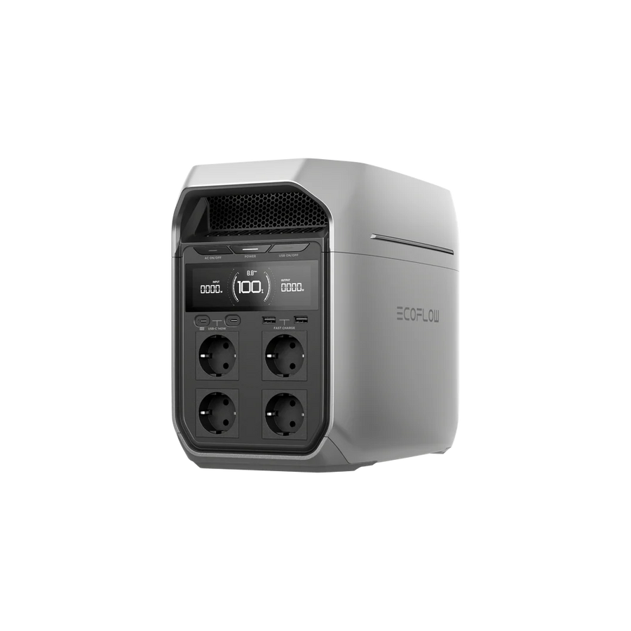 EcoFlow DELTA 3 Plus portable power station with X-Boost technology up to 3600 W