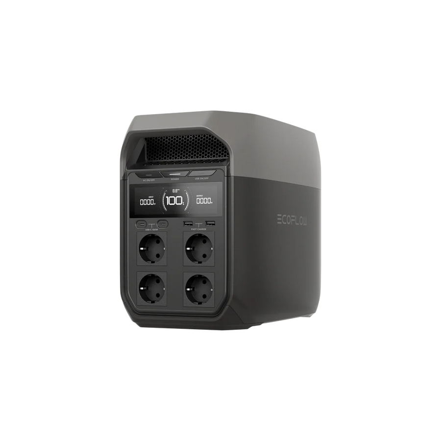 EcoFlow DELTA 3 Plus portable power station with X-Boost technology up to 3600 W