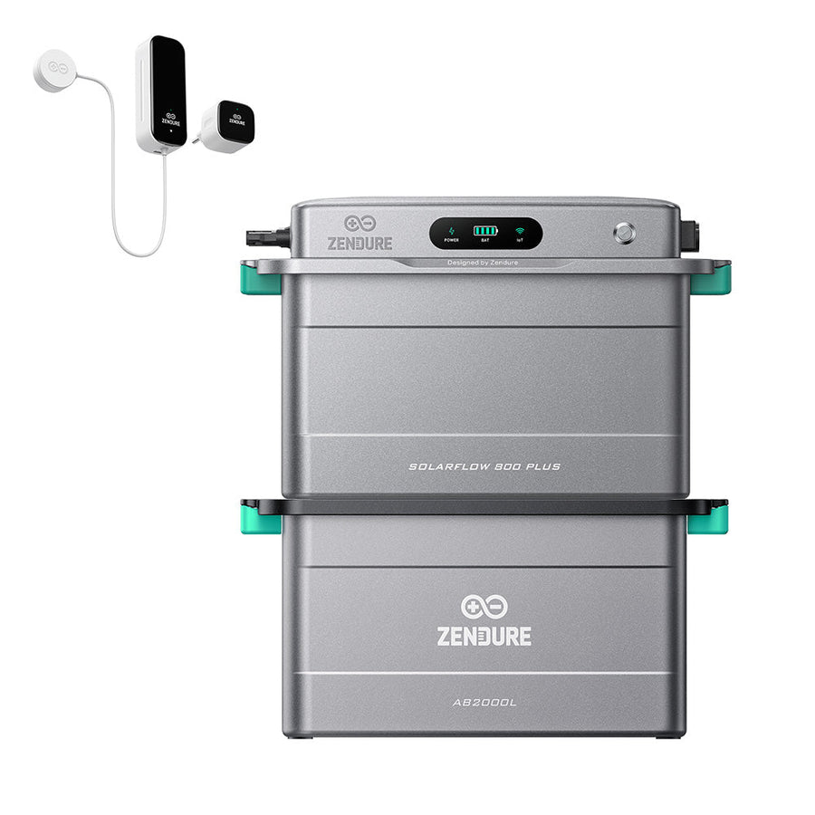 Zendure SolarFlow 800 Plus balcony solar battery storage with dual MPPT in a compact housing