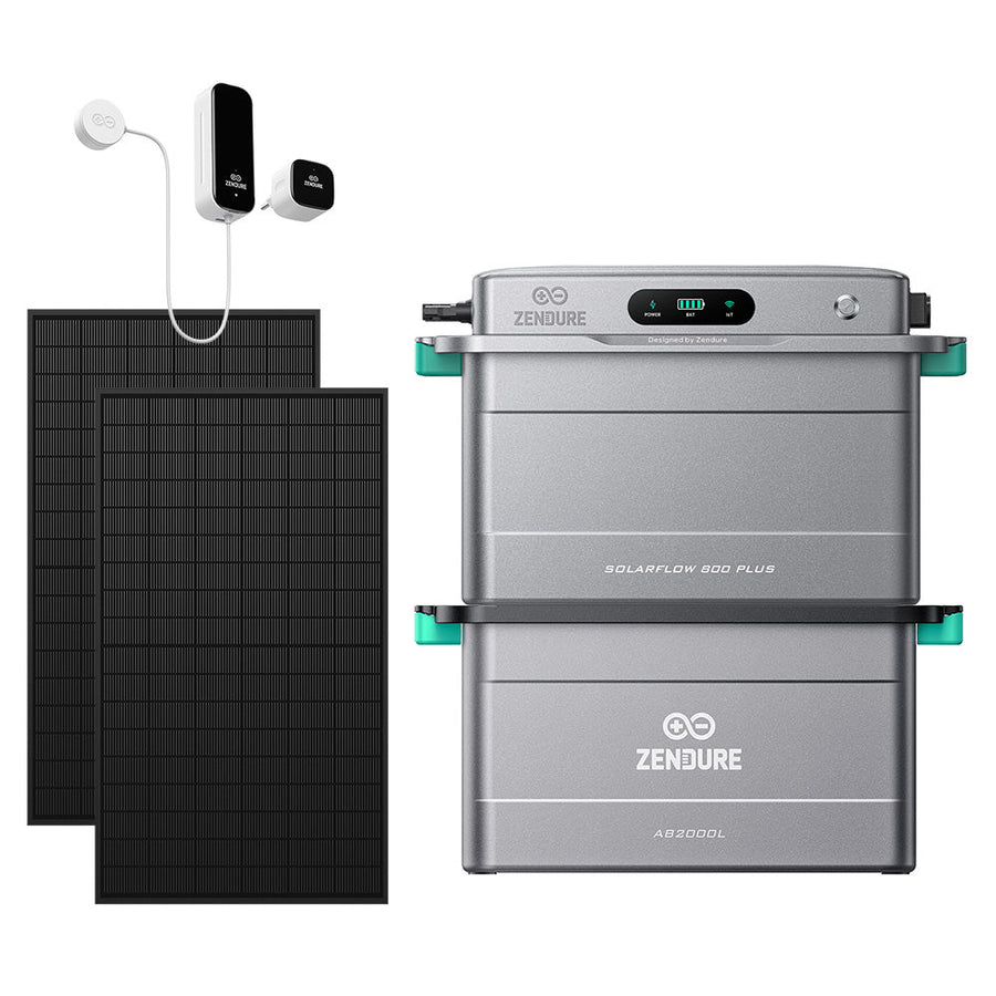 Zendure SolarFlow 800 Plus balcony solar battery storage with dual MPPT in a compact housing