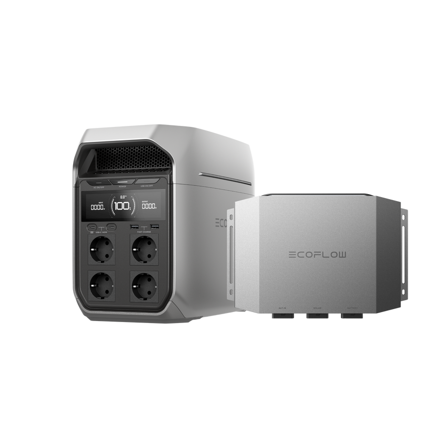 EcoFlow DELTA 3 Plus portable power station with X-Boost technology up to 3600 W
