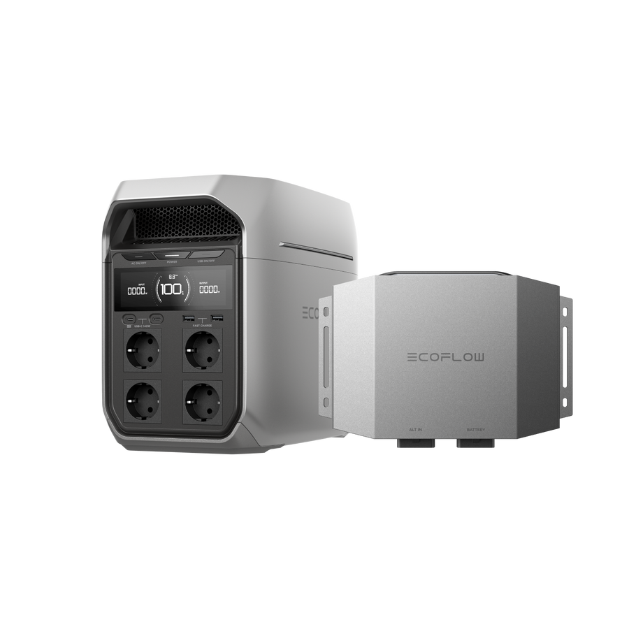 EcoFlow DELTA 3 Plus portable power station with X-Boost technology up to 3600 W