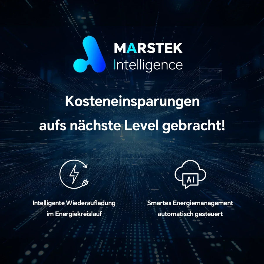 MARSTEK Venus E Gen 3.0 plug-in battery with 5.12 kWh capacity and AI energy management