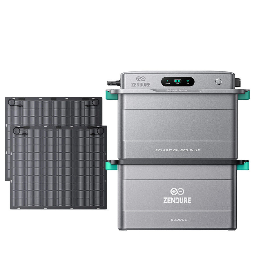 Zendure SolarFlow 800 Plus balcony solar battery storage with dual MPPT in a compact housing