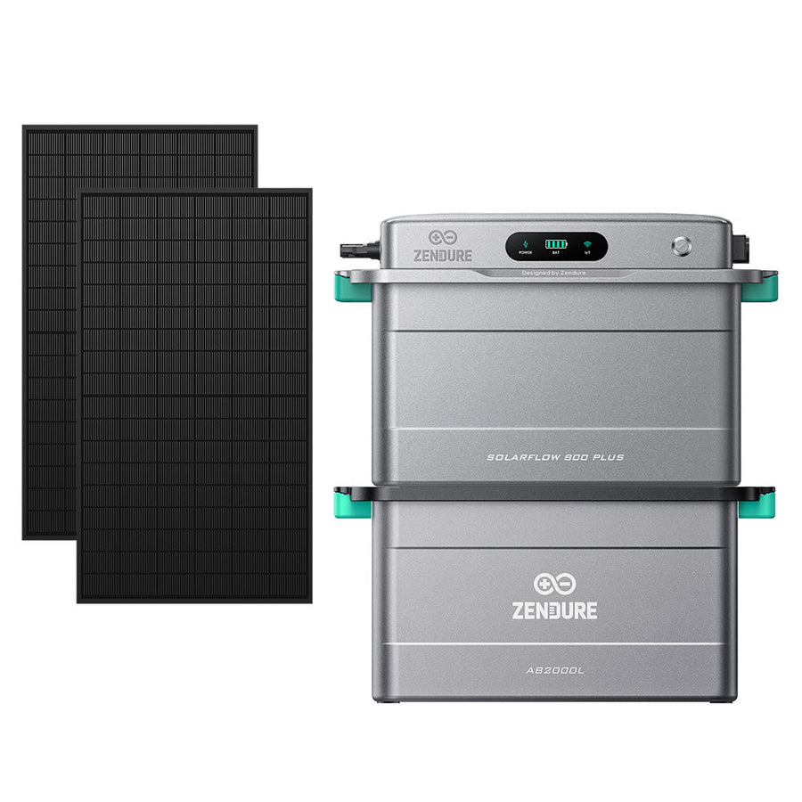 Zendure SolarFlow 800 Plus balcony solar battery storage with dual MPPT in a compact housing