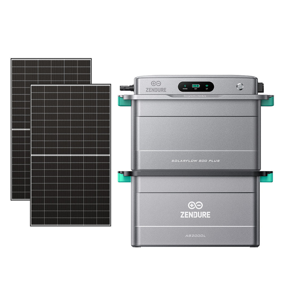 Zendure SolarFlow 800 Plus balcony solar battery storage with dual MPPT in a compact housing
