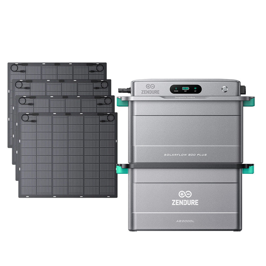 Zendure SolarFlow 800 Plus balcony solar battery storage with dual MPPT in a compact housing
