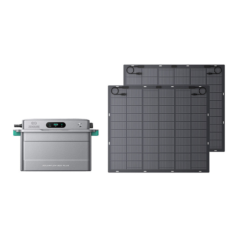 Zendure SolarFlow 800 Plus balcony solar battery storage with dual MPPT in a compact housing