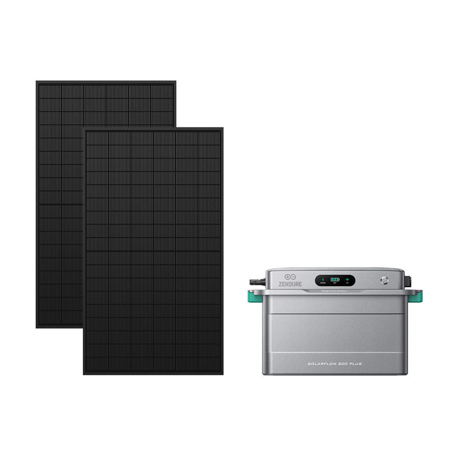 Zendure SolarFlow 800 Plus balcony solar battery storage with dual MPPT in a compact housing
