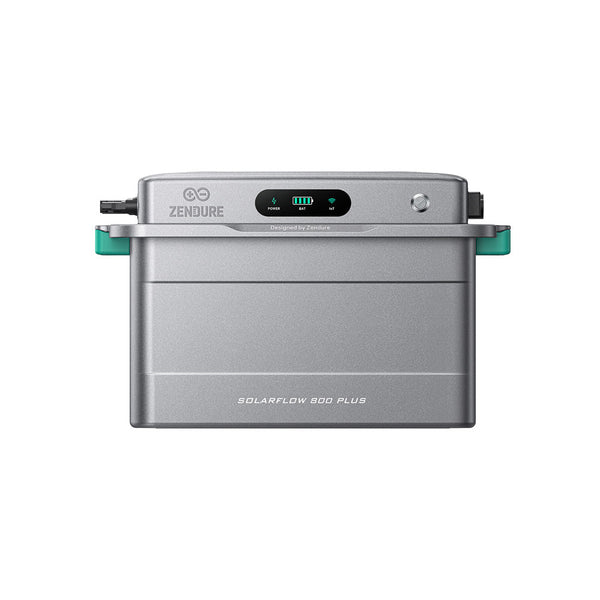 Zendure SolarFlow 800 Plus balcony solar battery storage with dual MPPT in a compact housing