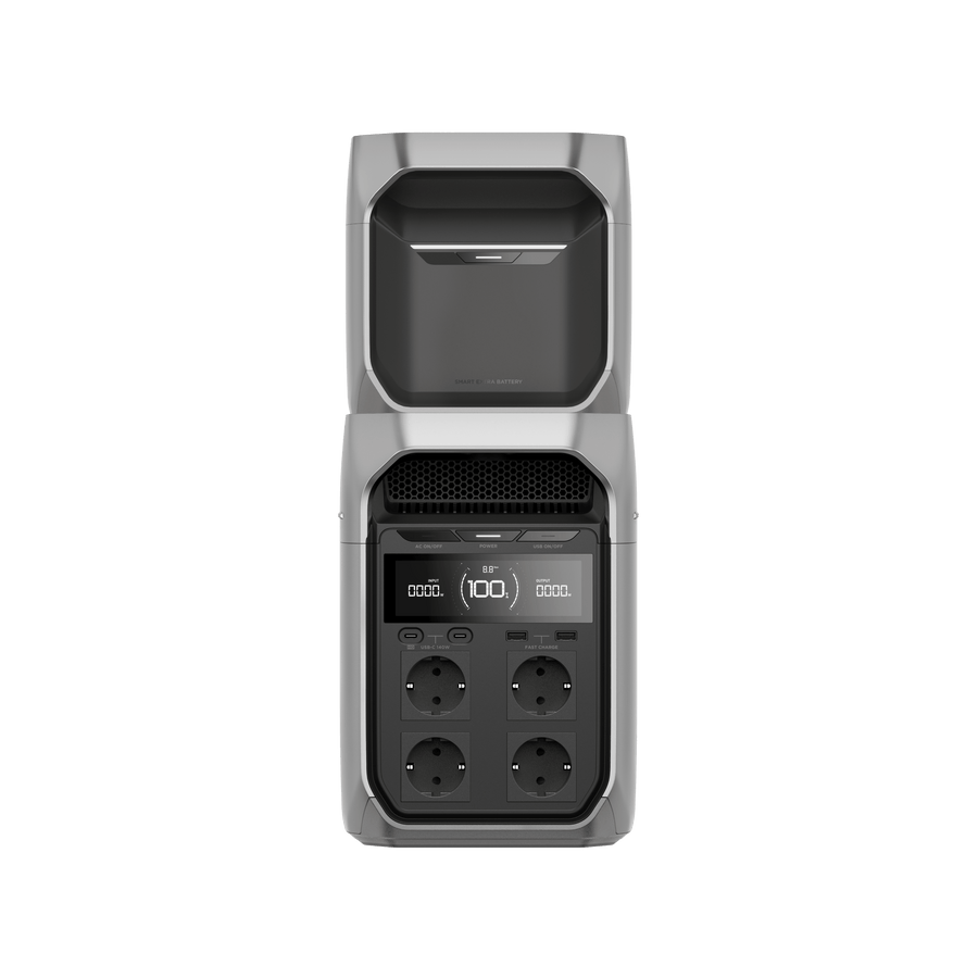 EcoFlow DELTA 3 Plus portable power station with X-Boost technology up to 3600 W