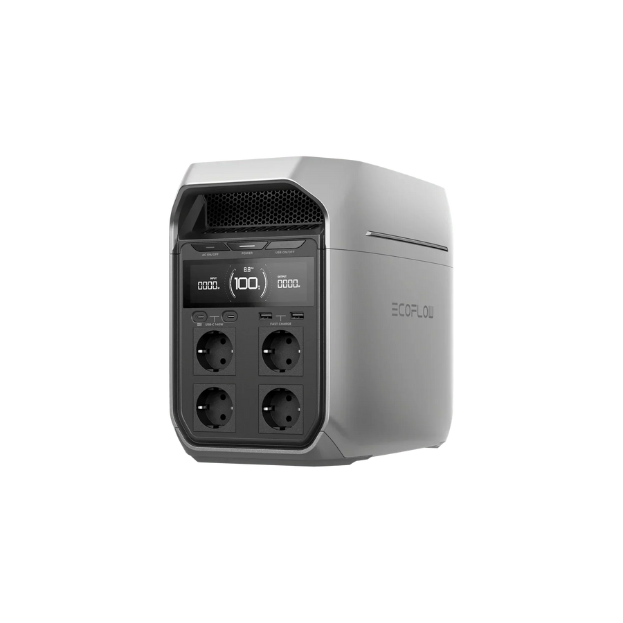 EcoFlow DELTA 3 Plus portable power station with X-Boost technology up to 3600 W