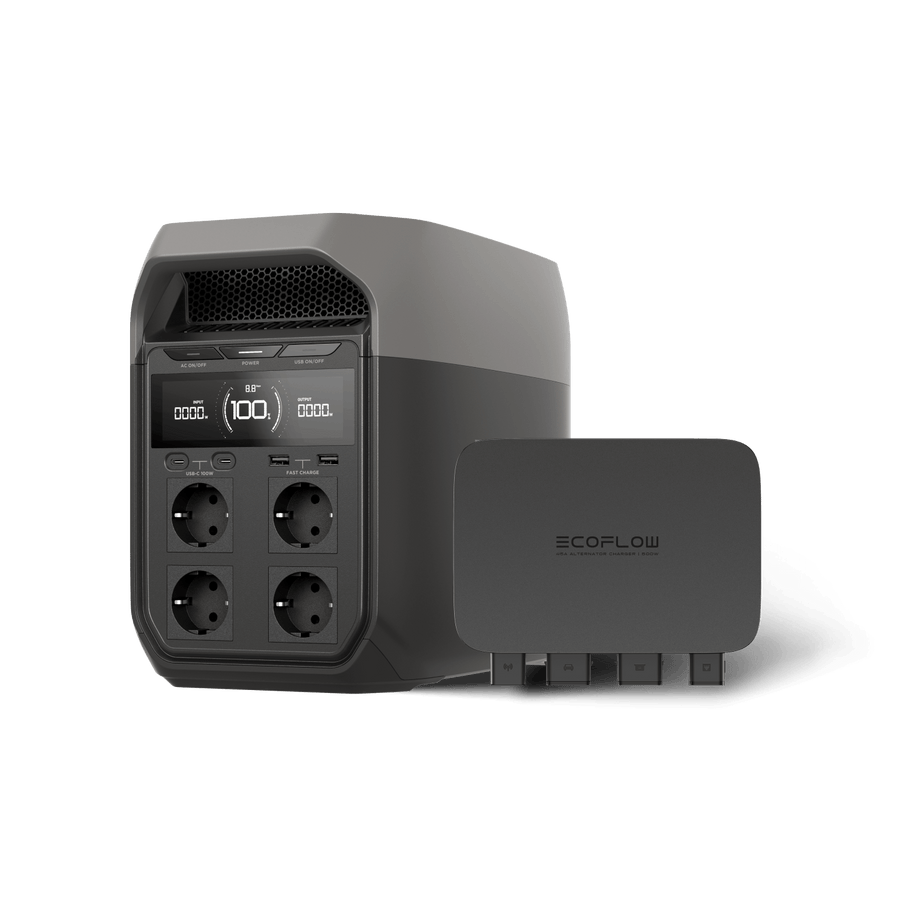 EcoFlow DELTA 3 Plus portable power station with X-Boost technology up to 3600 W