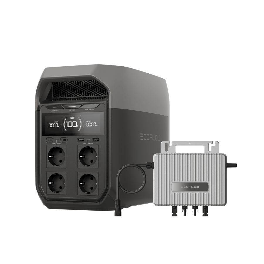 EcoFlow DELTA 3 Plus portable power station with X-Boost technology up to 3600 W