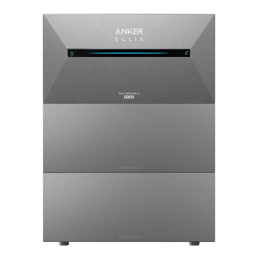 Anker SOLIX Solarbank 3 E2700 PRO with 2x BP2700 expansion battery