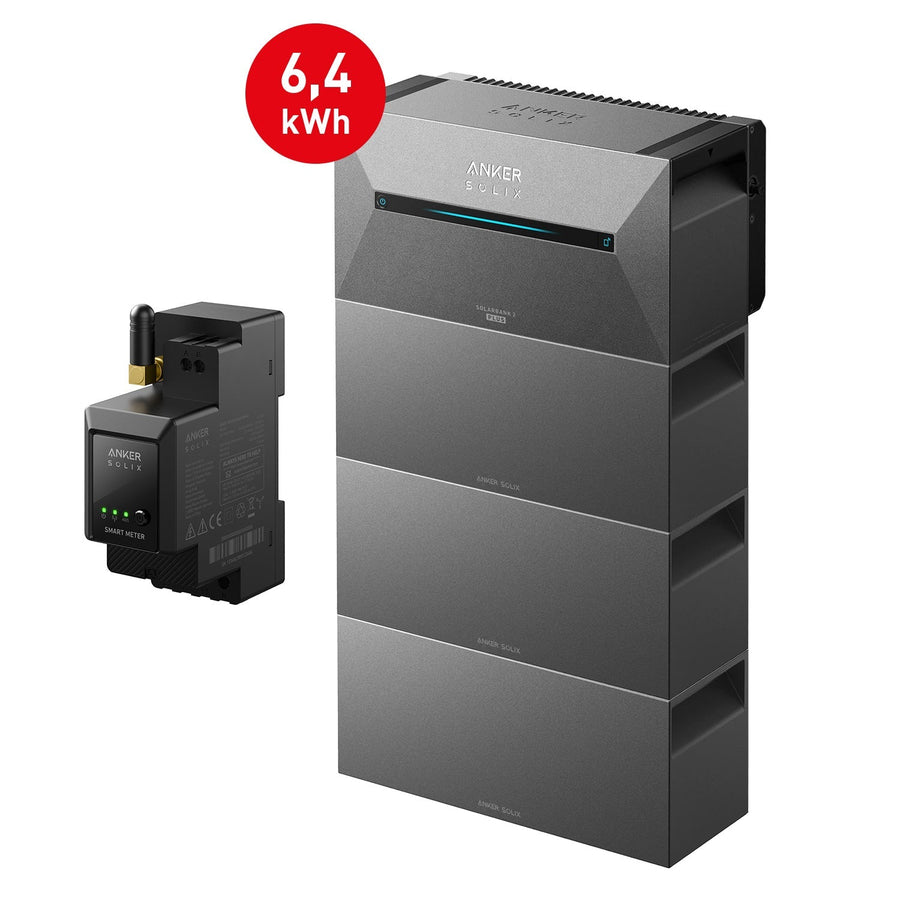 Anker SOLIX Solarbank 3 E2700 PRO with 3x BP2700 expansion battery