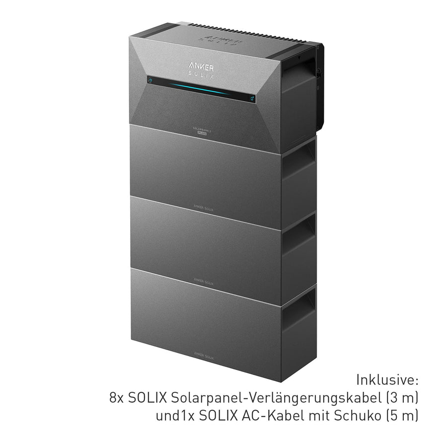 Anker SOLIX Solarbank 3 E2700 PRO with 3x BP2700 expansion battery