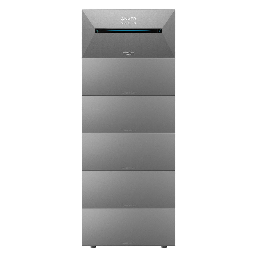 Anker SOLIX Solarbank 3 E2700 PRO with 5x BP2700 expansion battery